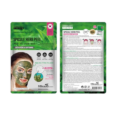 Spicule Herb Peel Mask – Deep Skin Renewal - Kodomo store