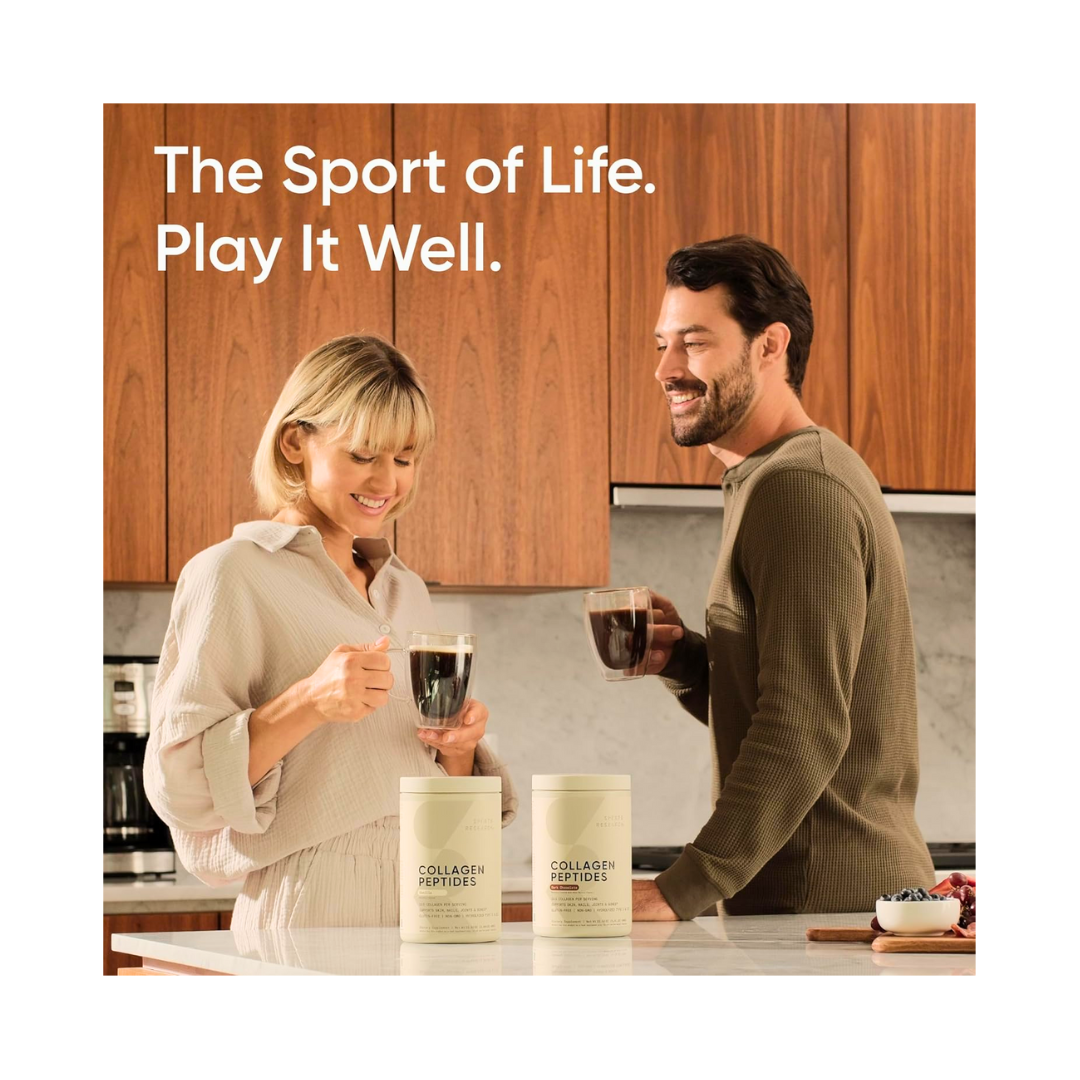 Sports Research Grass-Fed Collagen Peptides Powder – Unflavored, 16 oz - Kodomo store