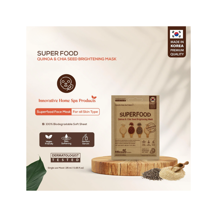 Superfood Quinoa & Chia Brightening Mask - Kodomo store