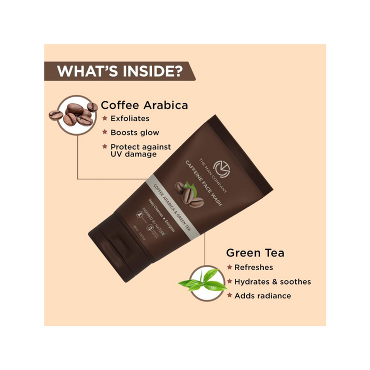 The Man Company Coffee Face Wash – 100ml - Kodomo store