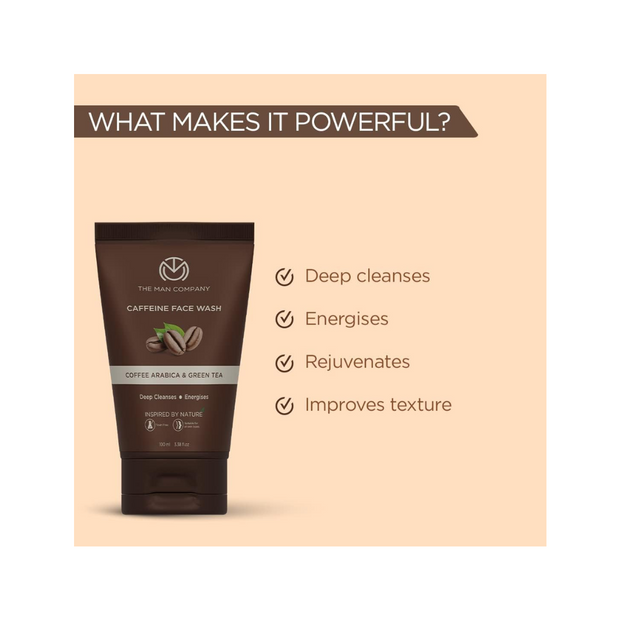The Man Company Coffee Face Wash – 100ml - Kodomo store