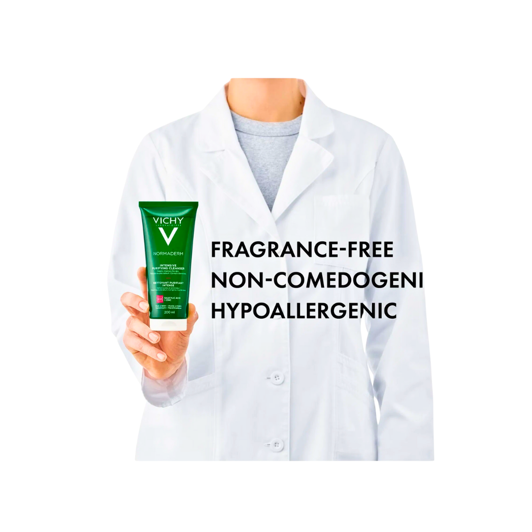 Vichy Normaderm Phytosolution Face Cleanser Gel with Salicylic Acid 200ml - Kodomo store