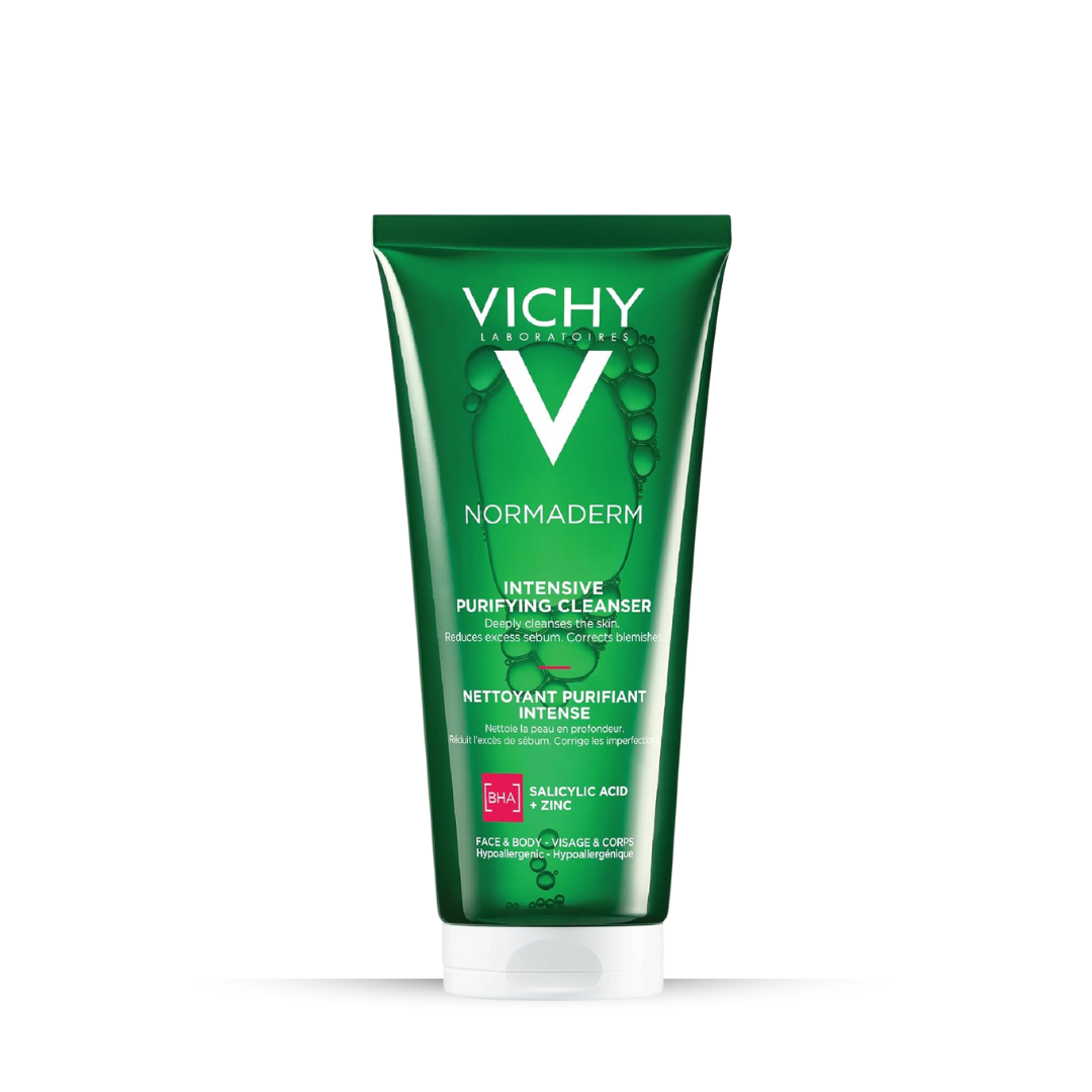 Vichy Normaderm Phytosolution Face Cleanser Gel with Salicylic Acid 200ml - Kodomo store