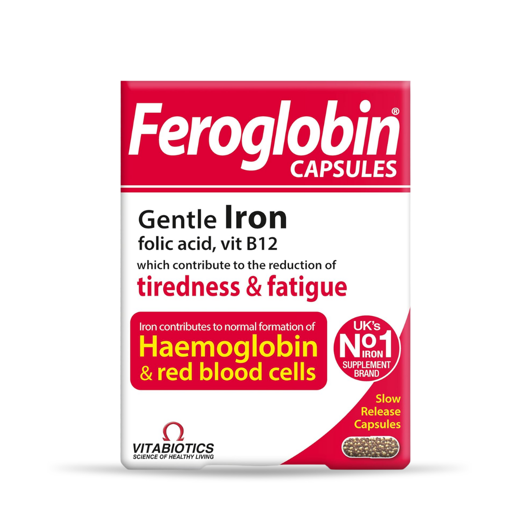Vitabiotics Feroglobin Original – 30 Capsules - Kodomo store