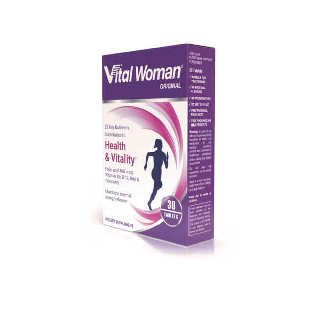 Vital Woman Original – Daily Women's Wellness Supplement (30 Tablets) - Kodomo store