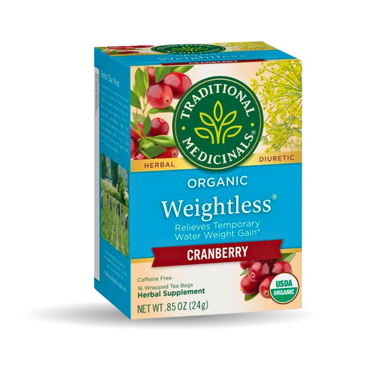 Traditional Medicinals Weightless Tea – Cranberry, 16 Herbal Tea Bags