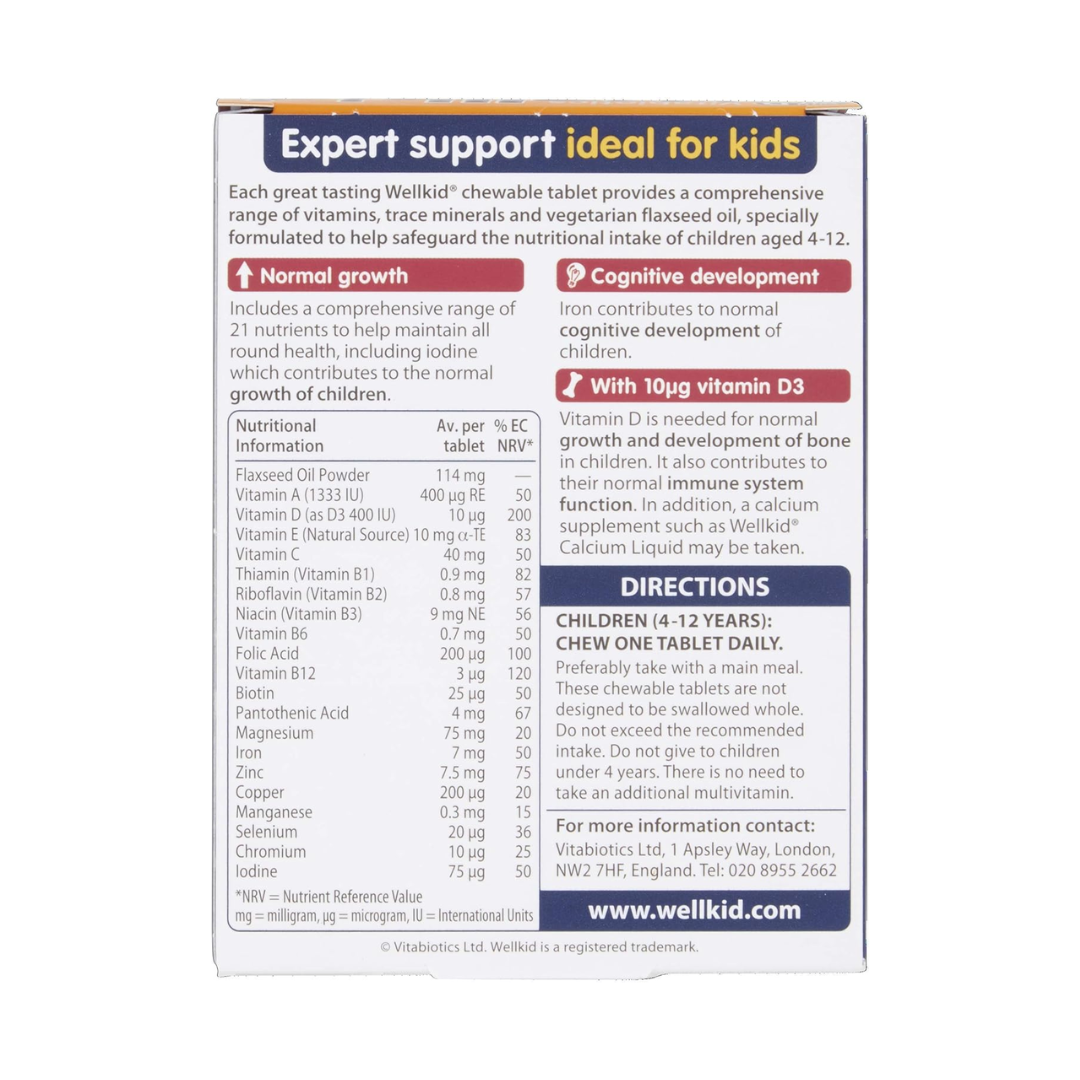 Wellkid Smart Chewables – 30 Tabs - Kodomo store