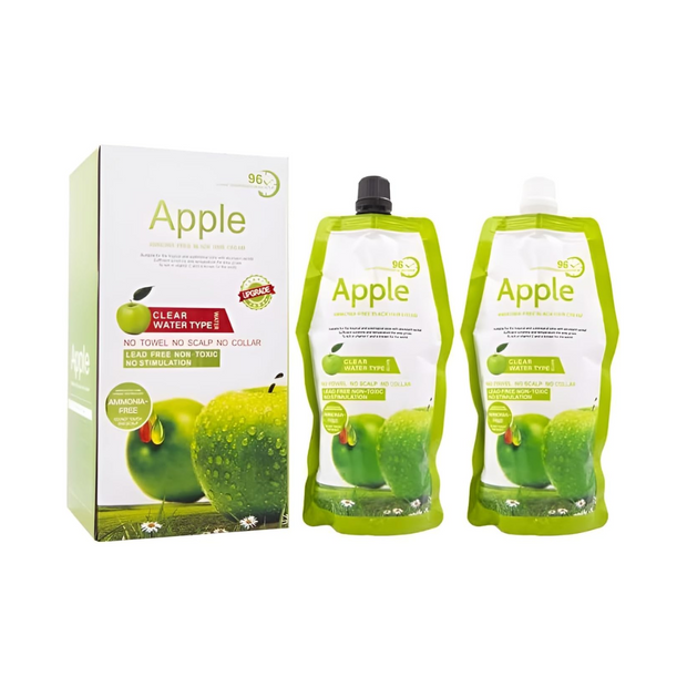 Apple Clear Water-Type Hair Dye Black Original – Ammonia & Lead-Free 500ml