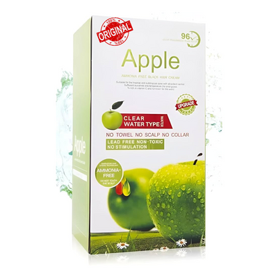 Apple Clear Water-Type Hair Dye Black Original – Ammonia & Lead-Free 500ml