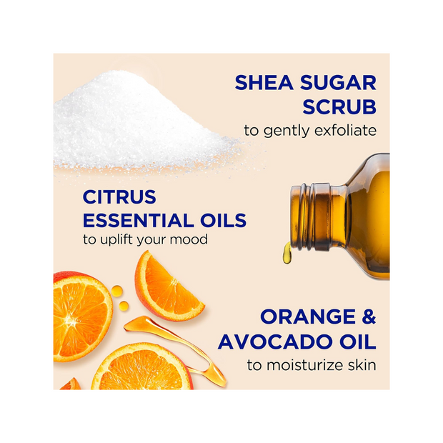 Dr Teal's Shea Sugar Citrus + Vitamin C Body Scrub