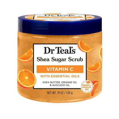 Dr Teal's Shea Sugar Citrus + Vitamin C Body Scrub