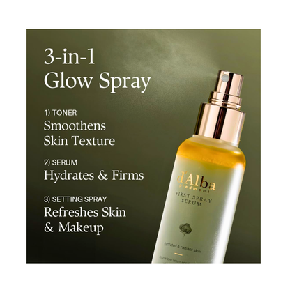 d'Alba First Spray Serum – White Truffle Glow Mist 100ml - Kodomo store
