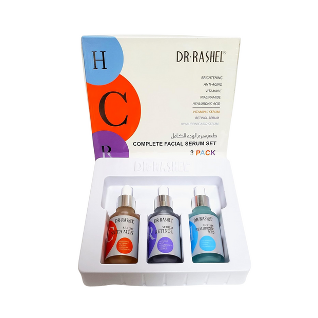 Dr. Rashel Complete Facial Serum Set (3-Pack)