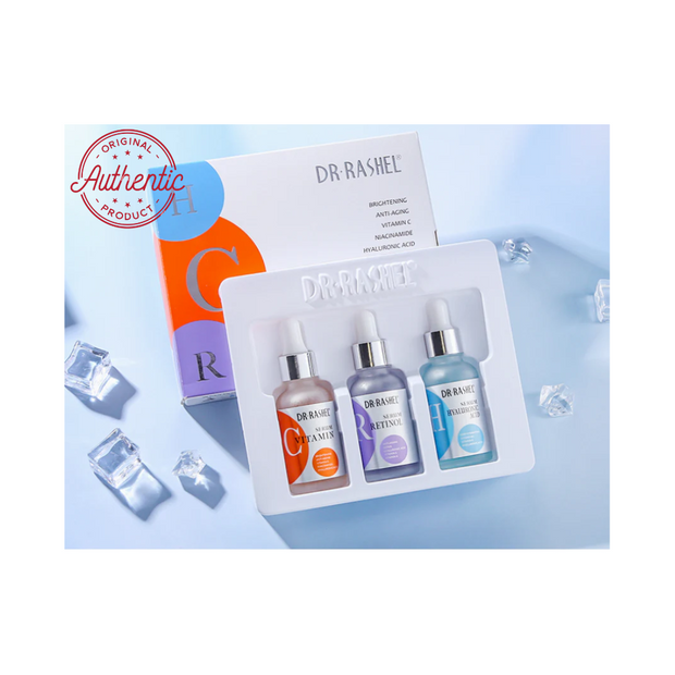 Dr. Rashel Complete Facial Serum Set (3-Pack)