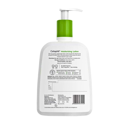 Cetaphil Moisturizing Lotion – Face & Body, 500ml