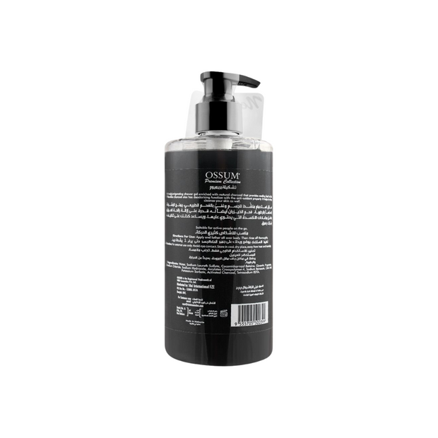 Ossum Midnight Mist Bamboo Charcoal Shower Gel for Women – 500ml