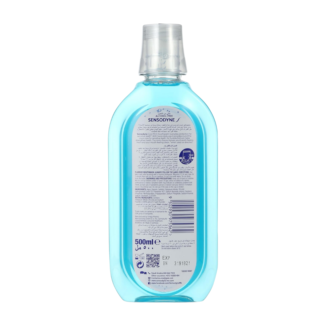 Sensodyne Alcohol-Free Mouthwash 500 ml - Kodomo store