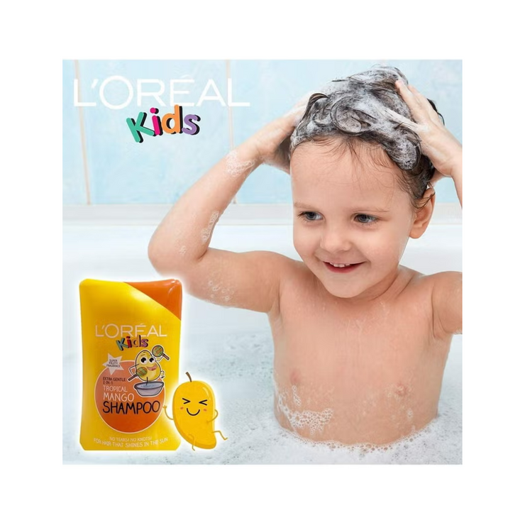 L’Oréal Paris Kids Tropical Shampoo (Tropical Mango, 250 ml) - Kodomo store