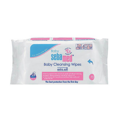 Sebamed Baby Wet Wipes – Gentle & Moisturizing (72 Count) - Kodomo store